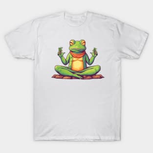 Frog pose is definitely our new fave yoga move T-Shirt